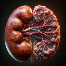 An abstract illustration of Kidney Disease