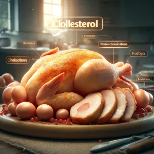 Cholesterol in chicken