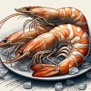 Cholesterol in shrimps