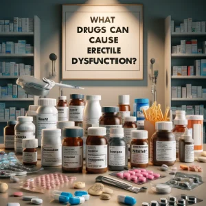 What drugs can cause erectile dysfunction?