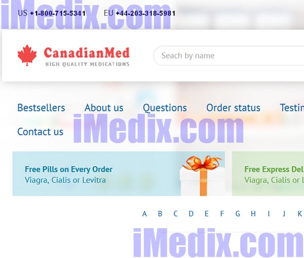 Canadianmed.net screenshot