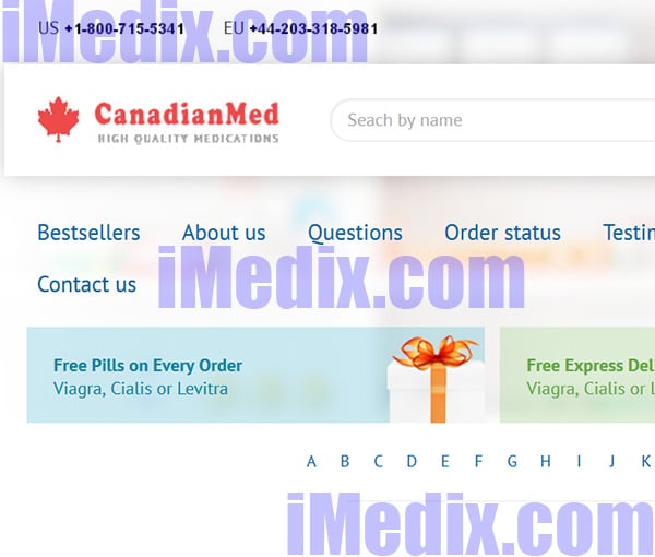 Canadianmed.net screenshot