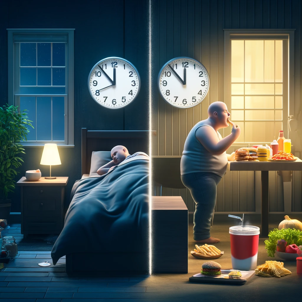 Inadequate Sleep Time Contribute to Obesity