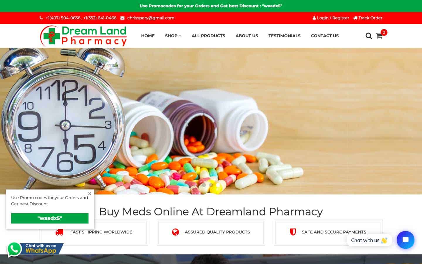 Dreamlandpharmacy.com Reviews