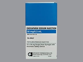 Enoxaparin SODIUM Syringe