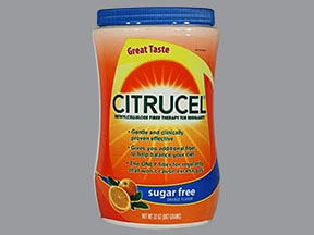 Citrucel Sugar Free Oral: Side Effects Uses Warnings iMedix