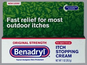 Benadryl Itch Stopping Gel