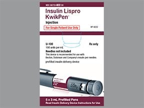Insulin Lispro (U-100) 100 Unit/Ml Subcutaneous Pen Short-Acting Insulins