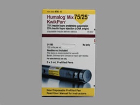 Humalog Mix 75-25 Kwikpen Insulin Pen