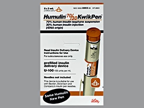Humulin 70/30 Kwikpen Insulin Pen