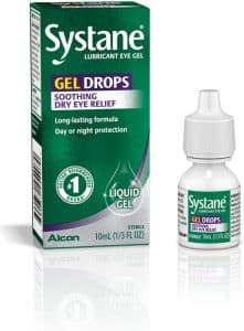 Lubricant Dry Eye Relief Drops, Liquid Gel