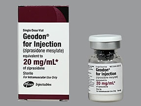 Geodon Vial