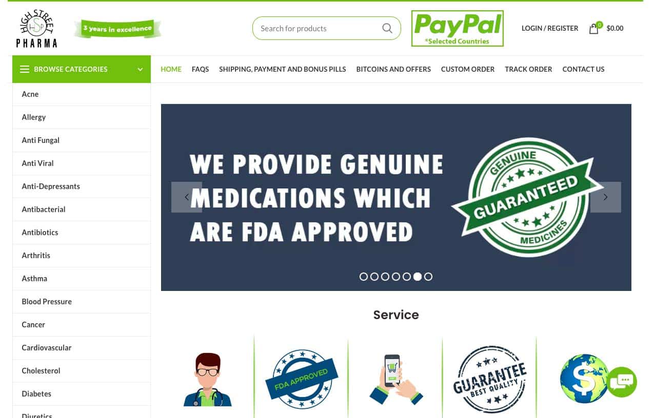 Highstreetpharma.com Reviews
