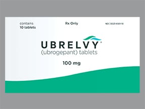 Ubrelvy 100 Mg Tablet