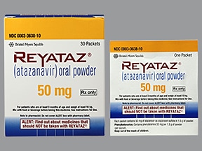 Reyataz 50 Mg Oral Powder Packet