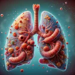 An abstract illustration of Chlamydial Pneumonia