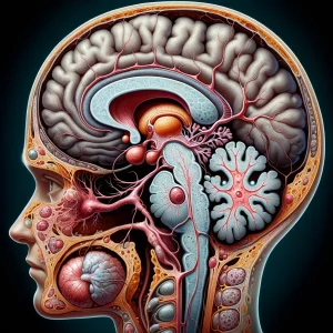 An abstract illustration of Hypopituitarism