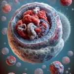 An abstract illustration of Orchitis