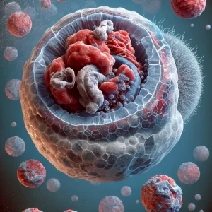 An abstract illustration of Orchitis