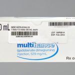 Multihance 529 Mg/Ml (0.1 Mmol/0.2 Ml) Intravenous Solution