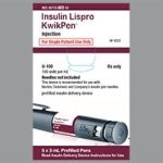 Insulin Lispro (U-100) 100 Unit/Ml Subcutaneous Pen Short-Acting Insulins