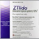 Ztlido Adhesive Patch, Medicated