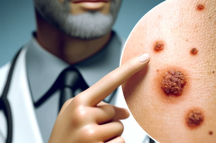 What does skin cancer look like?