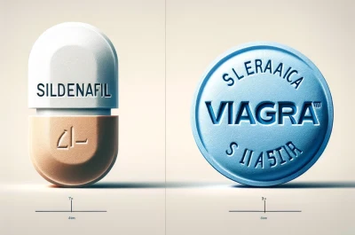What is the difference between Sildenafil and Viagra?