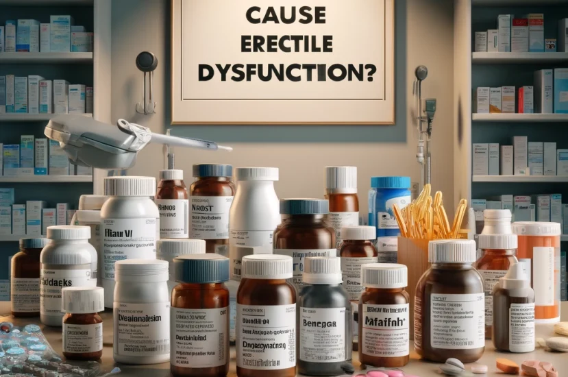 What drugs can cause erectile dysfunction?