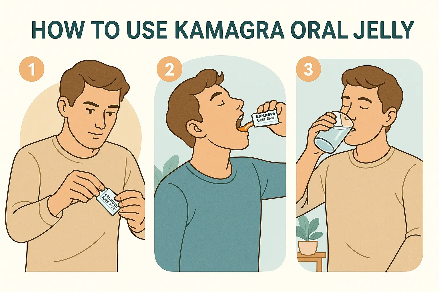 How to Use Kamagra Oral Jelly