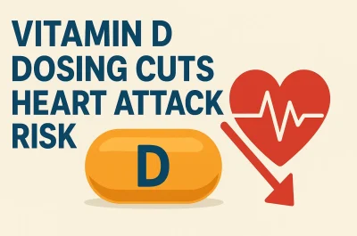 Personalized Vitamin D Dosing Cuts Heart Attack Risk by Half
