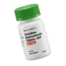 Clonidine HCL Tablets-0.1 mg Teva