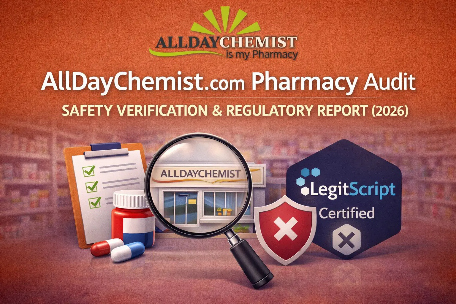 Is AllDayChemist Legit? Safety Audit & Regulatory Report (2026)