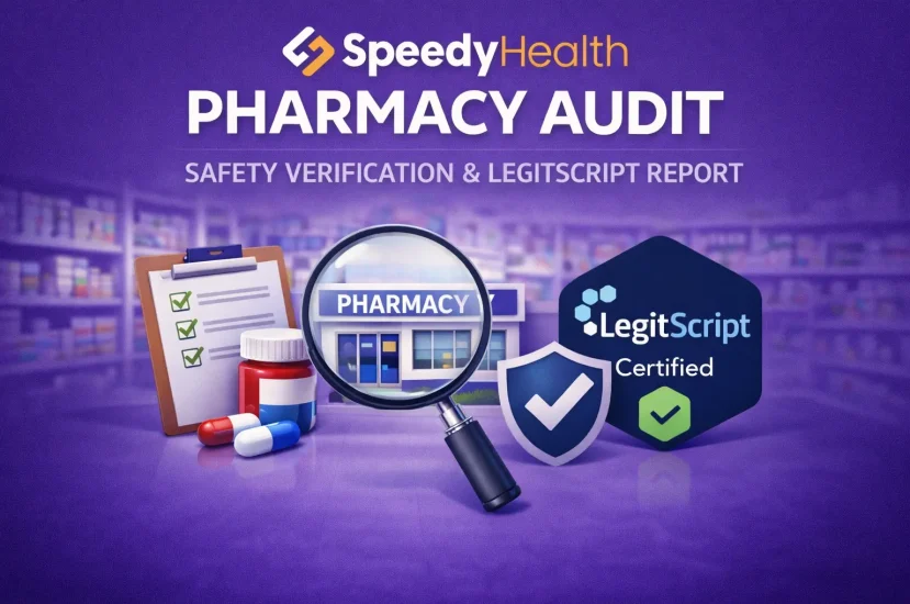 Speedyhealth.com Pharmacy Audit: Safety Verification & LegitScript Report