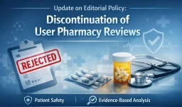 Update on Editorial Policy: Discontinuation of User Pharmacy Reviews